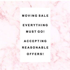 Moving Sale! Downsizing! Make me an offer - bundles!
